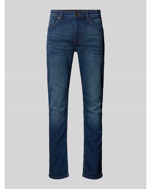 Marc O' Polo Shaped-Fit Jeans Im Used-Look Modell 'Sjöbo' in Blue für Herren