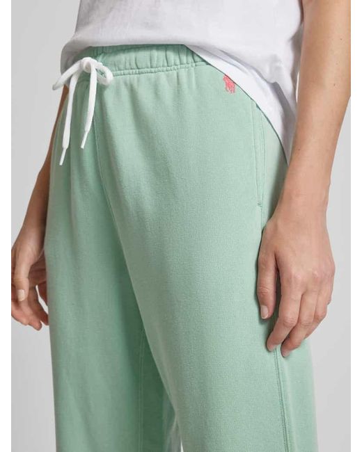 Polo Ralph Lauren Regular Fit Sweatpants mit Logo-Stitching in Green für Herren