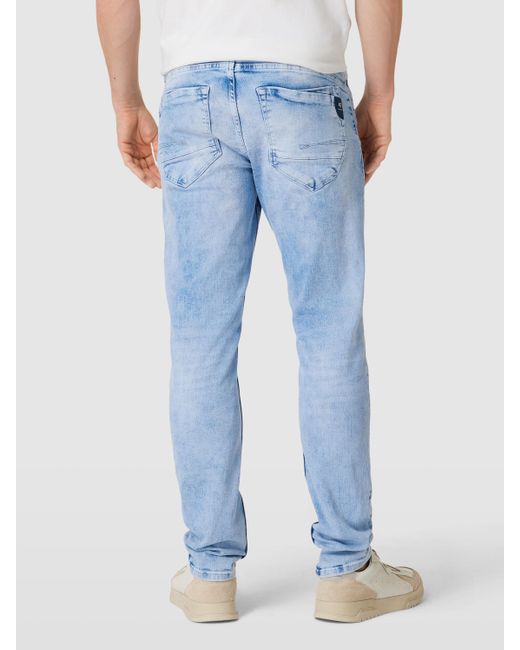 Garcia Slim Fit Jeans Met Stretch, Model 'rocko' in het Blauw voor heren |  Lyst NL