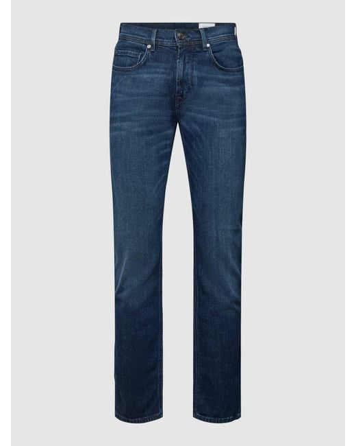 Baldessarini Regular Fit Jeans mit Eingrifftaschen Modell 'Jack' in Blue für Herren
