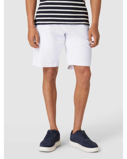 Tommy Hilfiger Shorts in unifarbenem Design in White für Herren