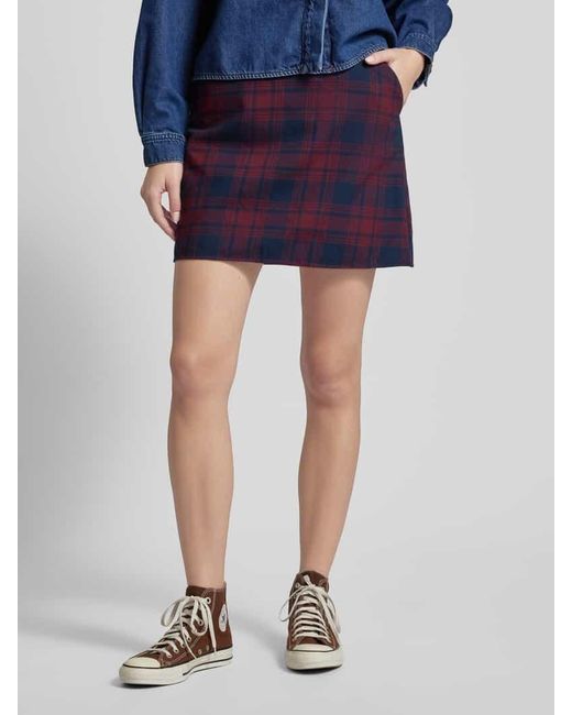 Tommy Hilfiger Blue Minirock Mit Nahtreißverschluss