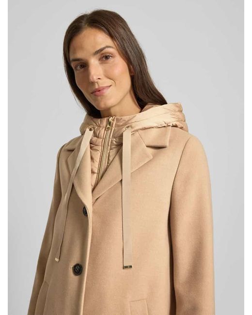 S.oliver Natural Regular Fit Mantel mit Viskose-Anteil