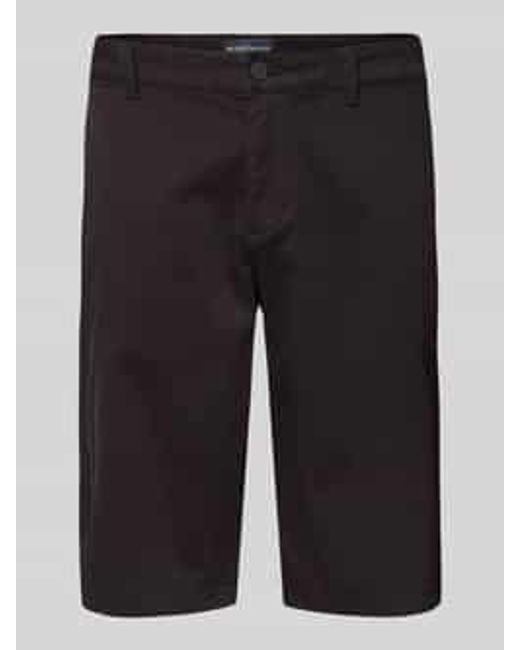 Tom Tailor Regular Fit Bermuda's Van Katoenmix in het Black voor heren