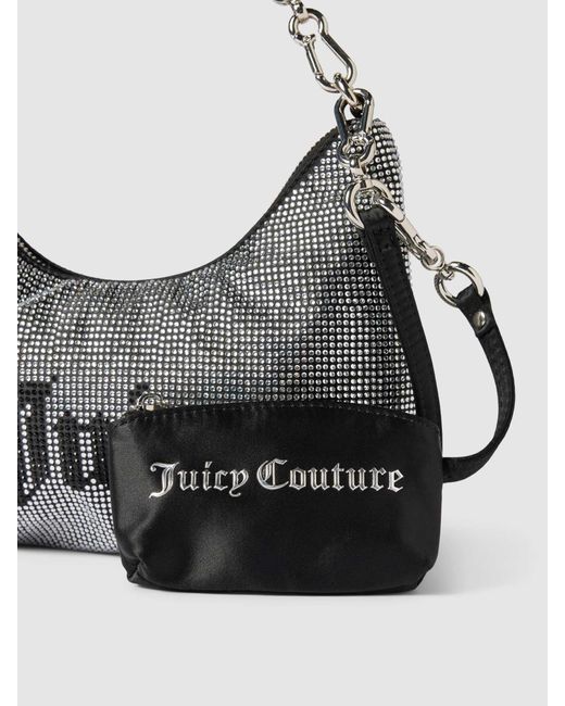 Juicy Couture Hobotas Met All-over Siersteentjes in het Black