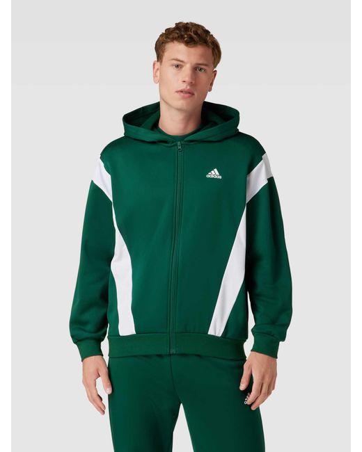 Adidas Sweatanzug mit Label-Details in Green für Herren