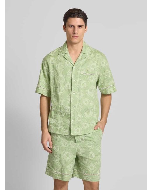 Scotch & Soda Relaxed Fit Freizeithemd mit Brusttasche in Green für Herren