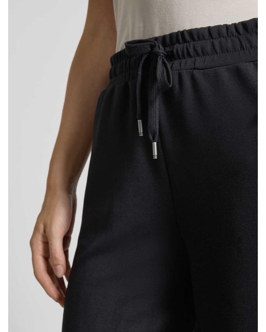 Soya Concept Sweatpants Met Elastische Band En Tunnelkoord, Model 'Banu' in het Black