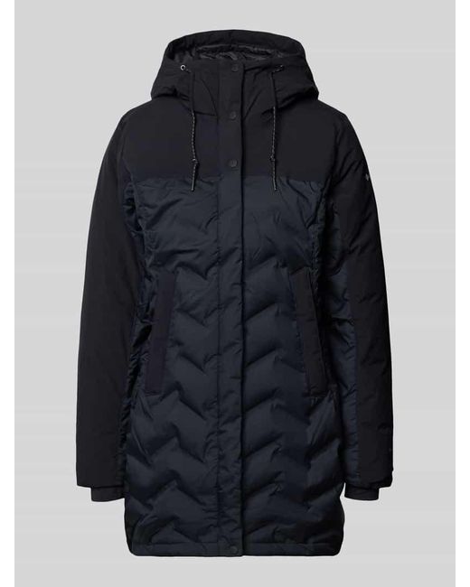 Columbia Blue Regular Fit Steppmantel mit Entendauen-Füllung Modell 'Mountain'