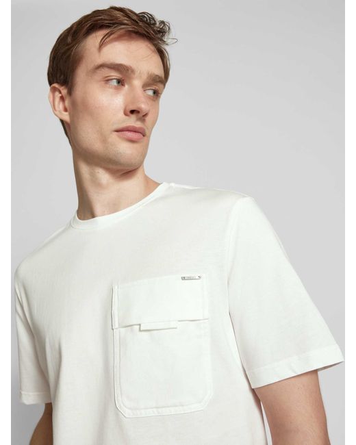 Antony Morato T-shirt Met Borstzak in het White voor heren