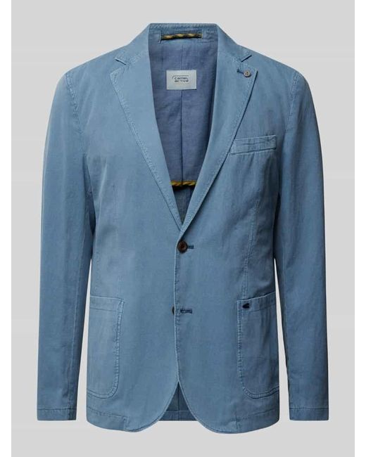 Camel Active Sakko Mit Reverskragen in Blue für Herren