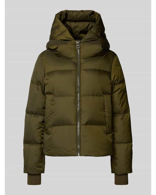 Marc O' Polo Green Regular Fit Daunenjacke mit Kapuze