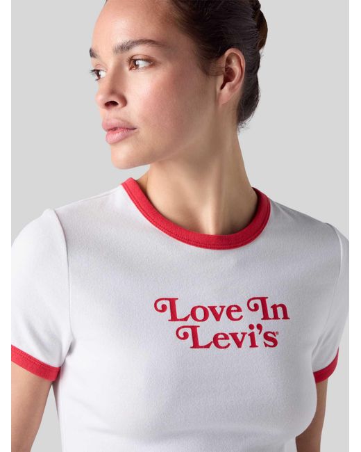 Levi's T-Shirts in het White
