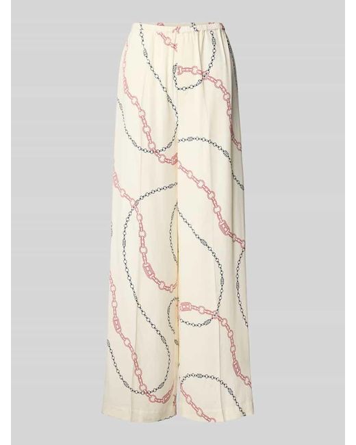 Tommy Hilfiger Natural Loose Fit Pull-on-Hose aus reiner Viskose