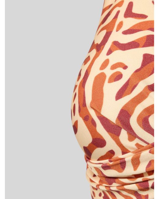 Barts Bikinitop Met Knoopdetail in het Orange