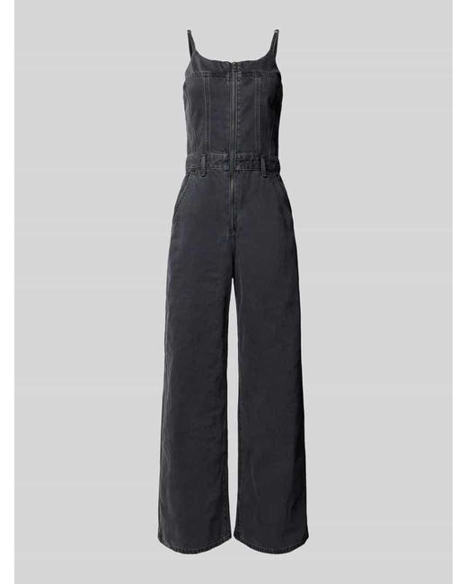 Levi's Multicolor Jeansjumpsuit mit verstellbaren Trägern Modell 'SURPLUS ROMPER'