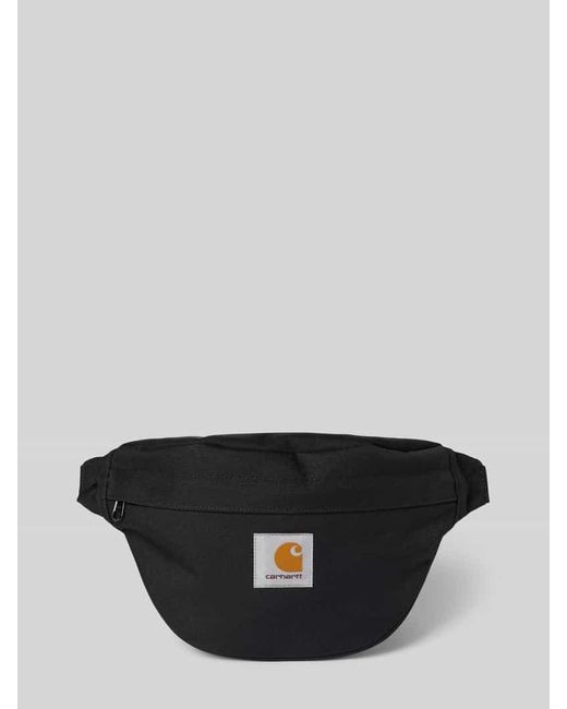 Carhartt Crossbody Bag mit Label-Detail Modell 'JAKE' in Black für Herren