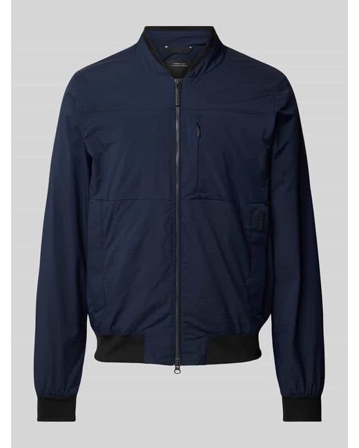 Didriksons Jacke Mit Eingrifftaschen in Blue für Herren