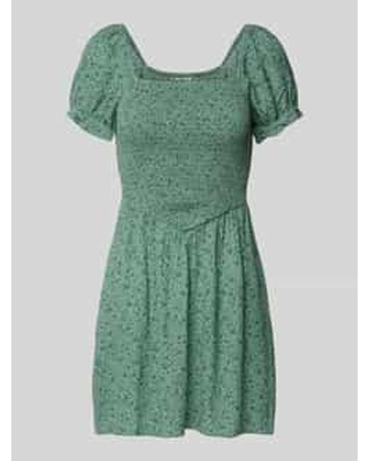 ONLY Getailleerde Mini-Jurk Van Pure Viscose, Model '30 Beryl' in het Green