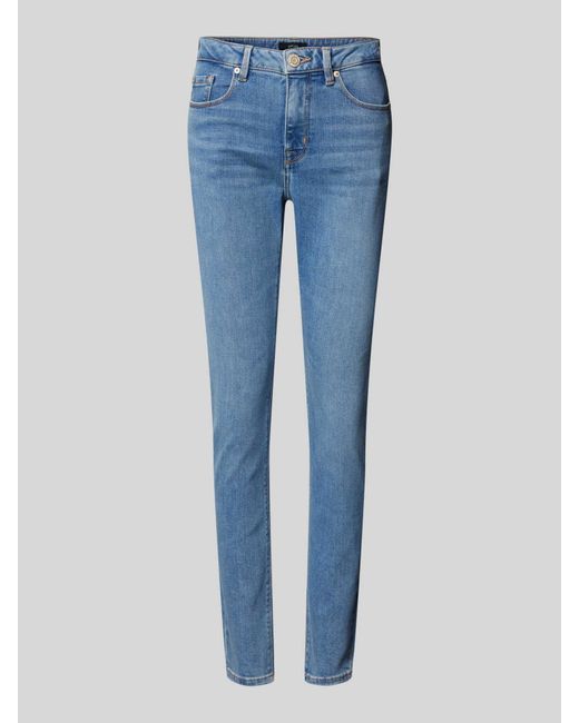 Opus Skinny Fit Jeans im 5-Pocket-Design Modell 'Elma' in Blue für Herren
