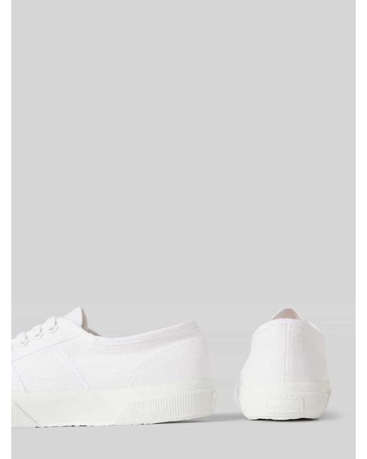 Superga White Sneaker mit Label-Detail Modell '2750 COTU CLASSIC'