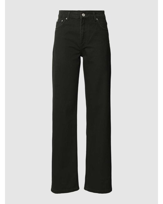 Review Black Relaxed Fit Jeans mit High Waist