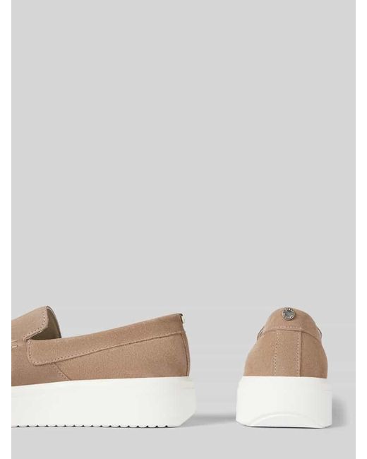 Steve Madden Loafer Mit Strukturierter Sohle Modell 'Fletcher' in Natural für Herren