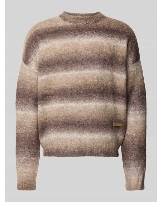 Prohibited Strickpullover mit Label-Detail Modell 'Gradient' in Multicolor für Herren