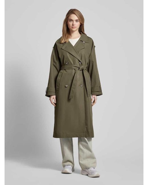 Tom Tailor Green Trenchcoat mit Bindegürtel