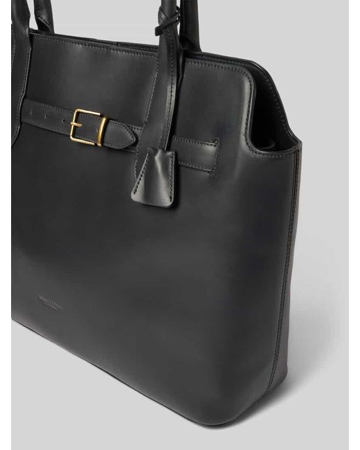 Marc O' Polo Black Shopper aus echtem Rindsleder