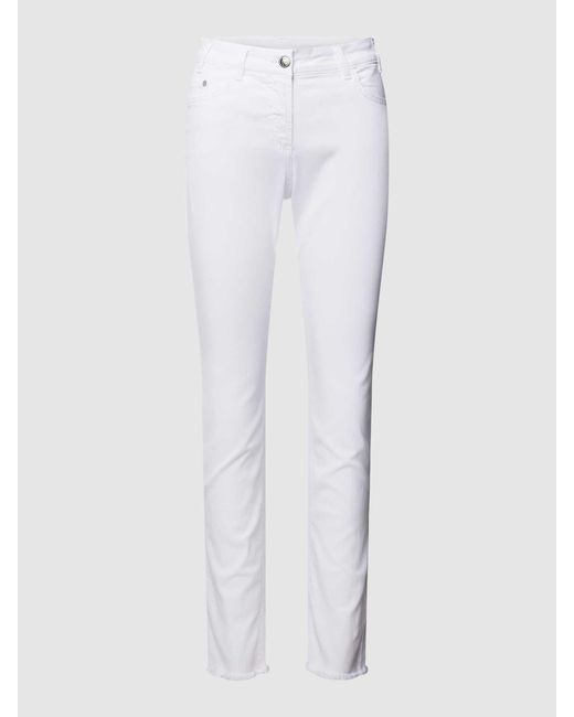 Sportalm Skinny Fit Jeans in het White