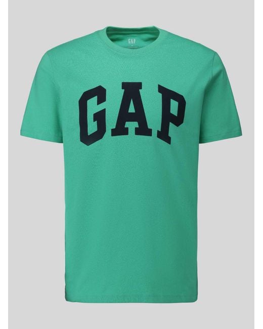 Gap T-Shirts in het Green voor heren