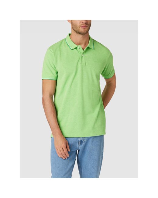 Esprit Poloshirt mit Kontraststreifen in Grün für Herren | Lyst AT