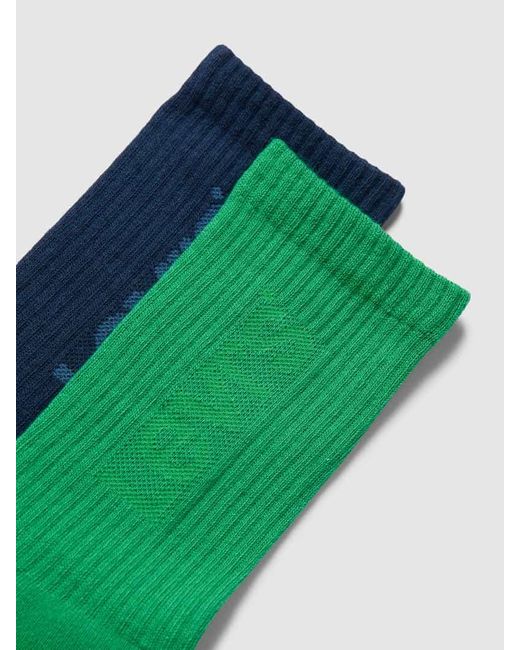 Levi's Socken mit Label-Print im 2er-Pack in Green für Herren