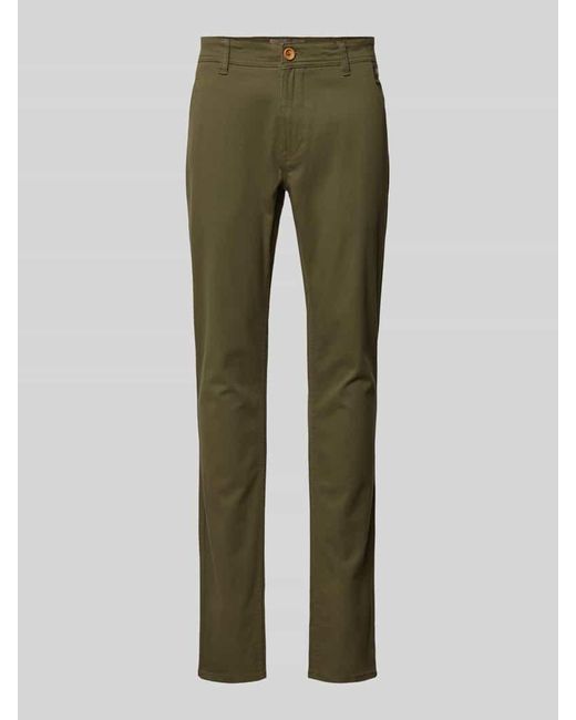 Blend Slim Fit Hose Mit Eingrifftaschen Modell 'Natan' in Green für Herren