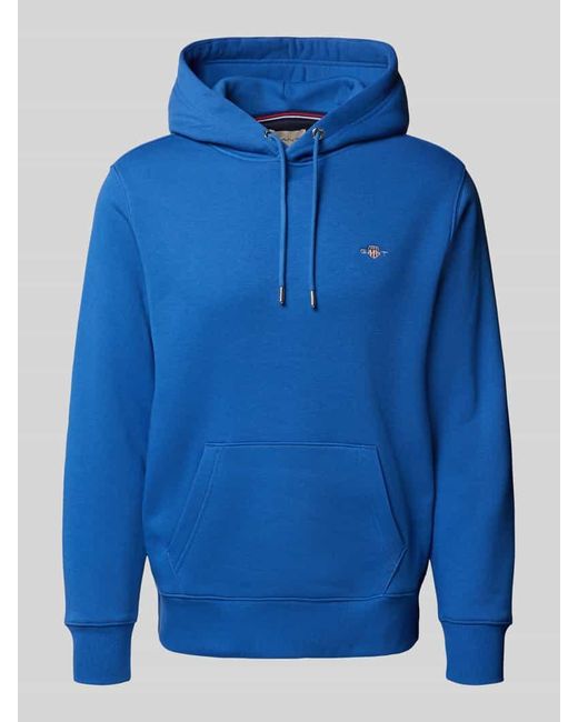Gant Hoodie mit Kapuze in Blue für Herren