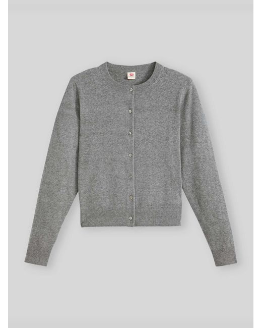 Levi's Regular Fit Gebreid Jack Van Katoenmix in het Gray
