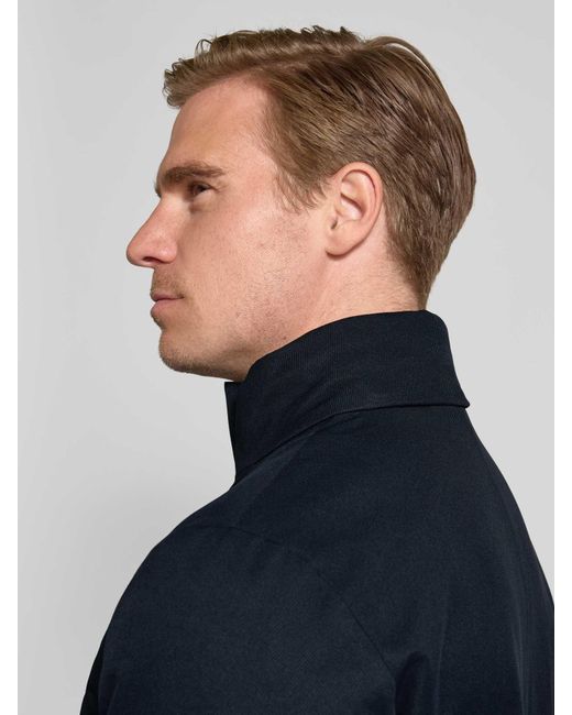 Geox Regular Fit Parka Met Ritszakken, Model 'Aerantis' in het Blue voor heren