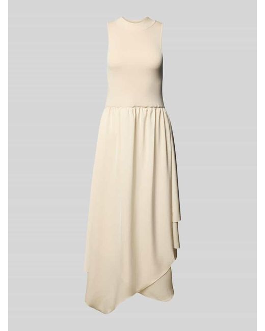 Gestuz Natural Maxikleid mit Turtleneck Modell 'sama'