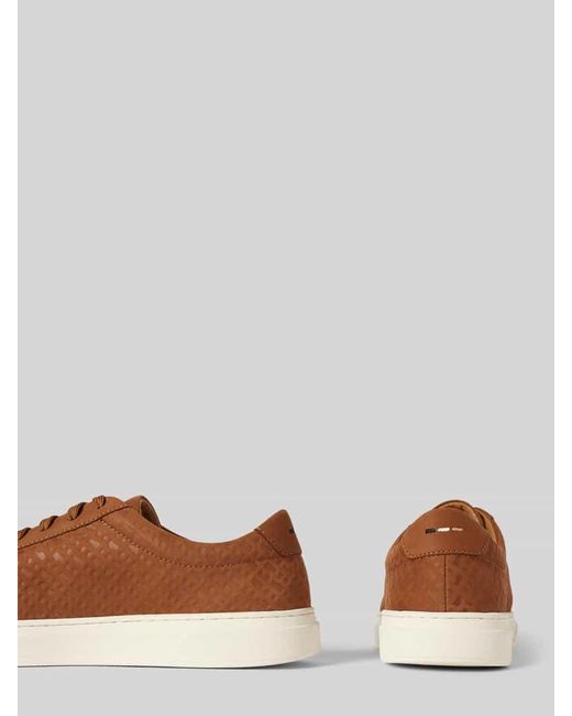 Boss Sneaker mit Schnürverschluss Modell 'Kieran' in Brown für Herren