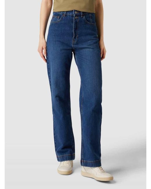Esprit Blue Jeans Mit Label-Patch