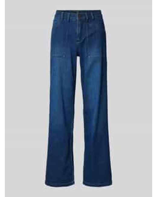Lanius Jeans Met 5-pocketmodel in het Blue