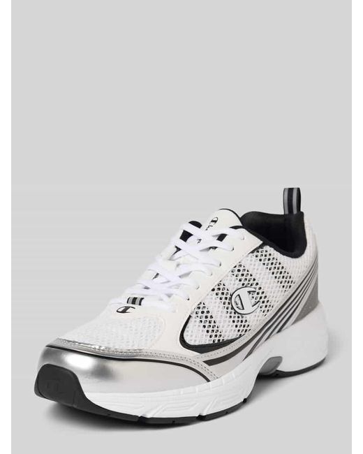 Champion White Sneaker mit Logo-Badge Modell 'RN00 II'