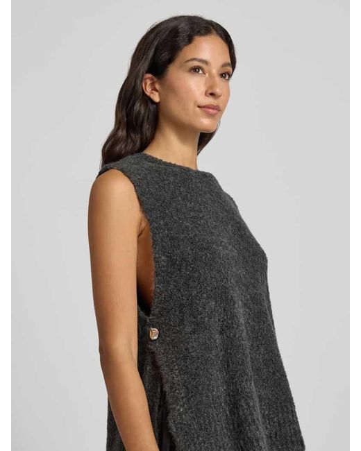 S.oliver Gray Regular Fit Pullunder mit Woll-Anteil