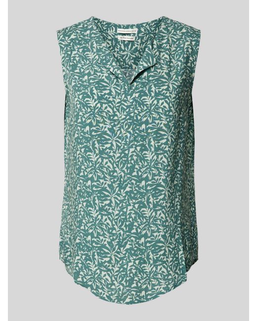 Tom Tailor Green Blusenshirt mit floralem Muster