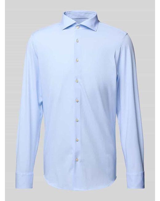 Roy Robson Regular Fit Business-Hemd mit Haifischkragen in Blue für Herren