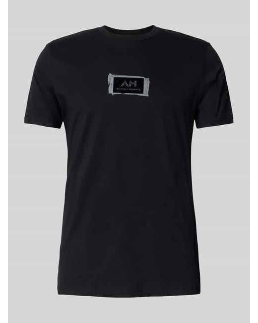 Antony Morato T-Shirt mit Label-Print in Black für Herren
