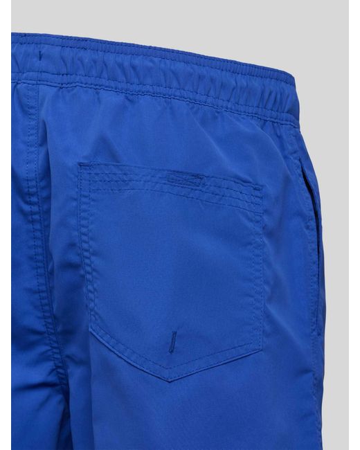 Jack & Jones Badehose mit elastischem Bund Modell 'FIJI' in Blue für Herren