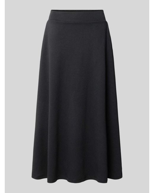 Soya Concept Midirok Met Elastische Band, Model 'Banu' in het Black