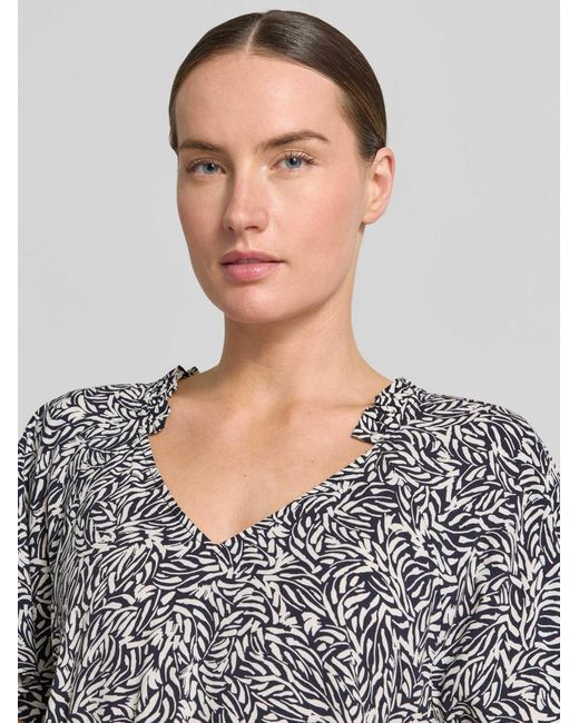 Zero Blouseshirt Van Viscose in het Gray